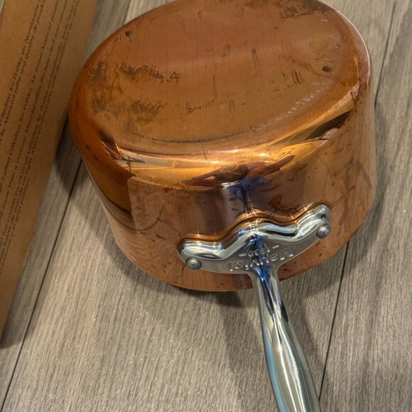 MAUVIEL M'150s 1.9 qt. Saucepan & Lid - Picture 3 of 7